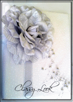 Сватбен фотоалбум в сребърно- модел Silver Flower